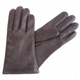 Seeger Herren Handschuhe CUPIDO in dunkelbraun, Kaschmirfutter - 8 - 0