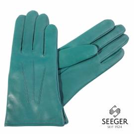 Seeger Herren Handschuhe CUPIDO in grün, Kaschmirfutter - 9 - 0