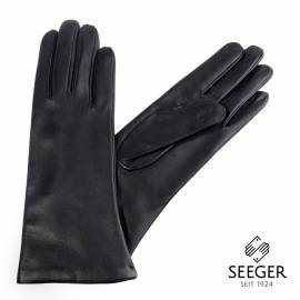 Seeger Damen Handschuhe MINERVA in schwarz, 6 - 1