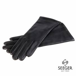 Seeger Damen Handschuhe MINERVA in schwarz, 7 - 0