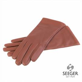 Seeger Damen Handschuhe MINERVA in braun, 8 - 0