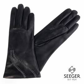Seeger Damen Handschuhe JUNO in schwarz, 7,5 - 1