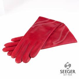 Seeger Damen Handschuhe JUNO in rot, 8 - 0