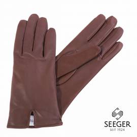 Seeger Damen Handschuhe METIS in dunkelbraun, 8,5 - 1