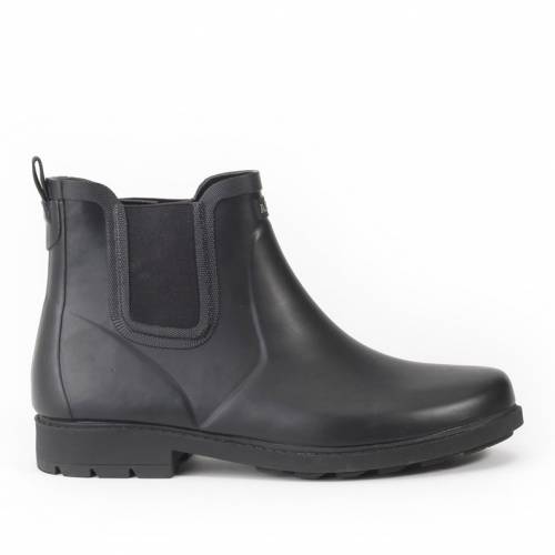 Aigle Carville M 2 schwarze Gummistiefeletten für Herren, 46 - 0