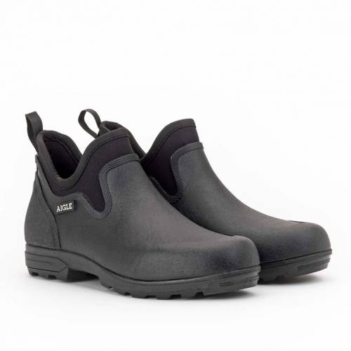 Aigle Lessfor Plus M2 Gummistiefelette, unisex, schwarz, 46 - 1